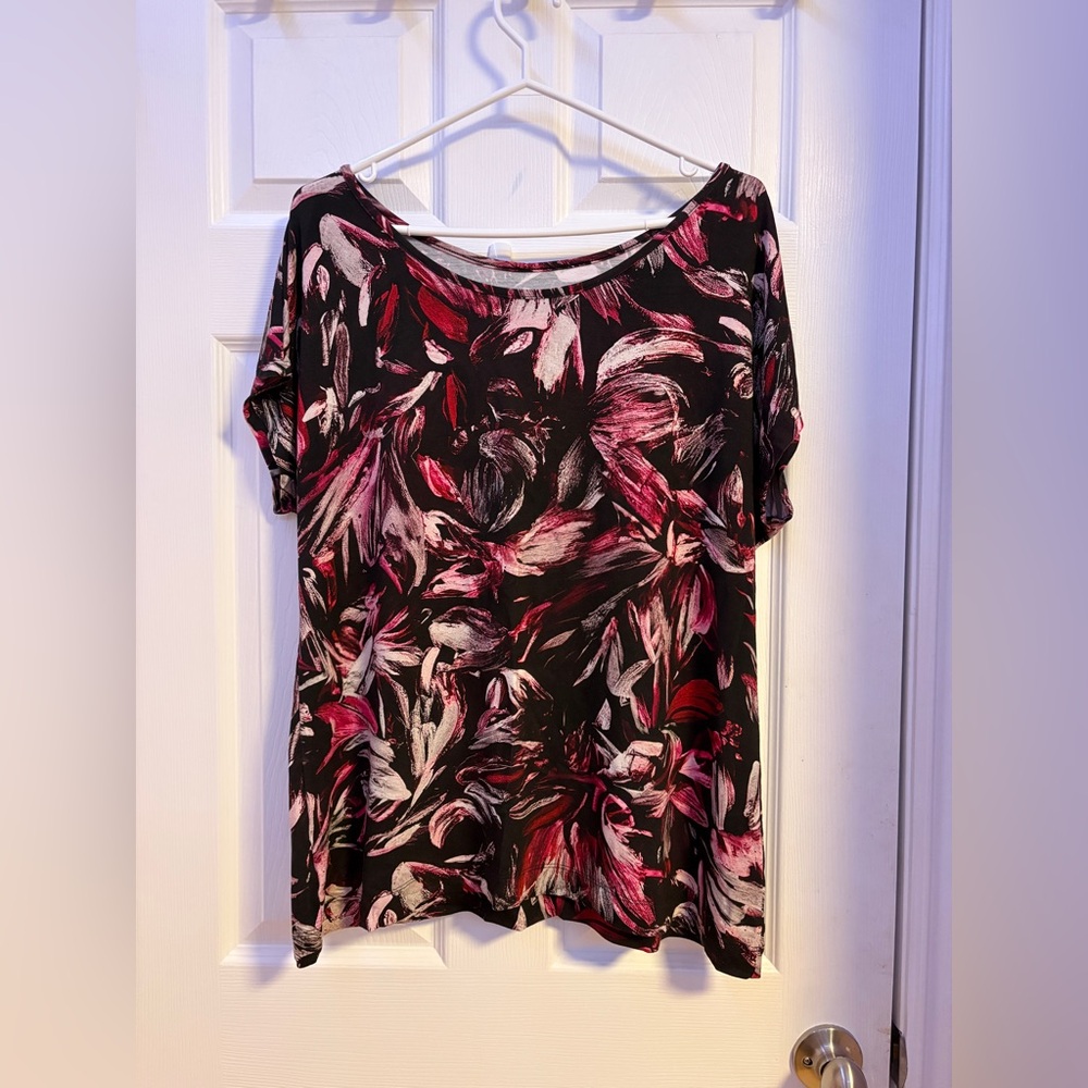 Miik Rio Reversible top in Midnight Floral XL